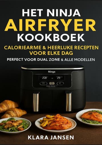 Het Ninja Airfryer Kookboek - Caloriearme & Heerlijke Recept, Boeken, Ophalen of Verzenden, Nieuw, Klara Jansen