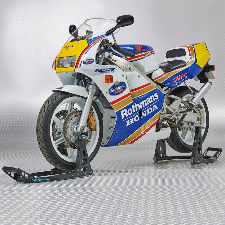 Datona MotoGP Paddockstand set - mat zwart - Datona, Motoren, Onderdelen | Merk-onafhankelijk, Nieuw, Ophalen of Verzenden