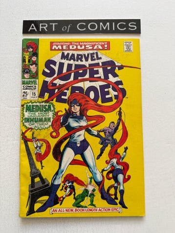 Marvel Super-Heroes #15 - Medusa, Captain America,, Boeken, Strips | Comics, Nieuw