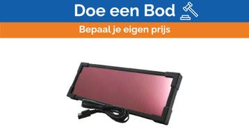 Bieden: Seachoice 9W Amorphous solar panel black 15V - 14351, Ophalen of Verzenden, Nieuw, Elektra en Verlichting, Zeilboot of Motorboot