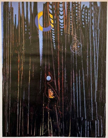 Max Ernst (1891-1976) - Forêt, Soleil, Oiseaux