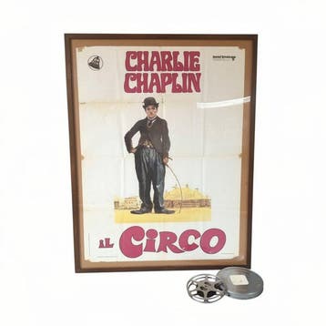 Charlie Chaplin - Il Circo 1969 (140cm x 100cm) - United, Nieuw