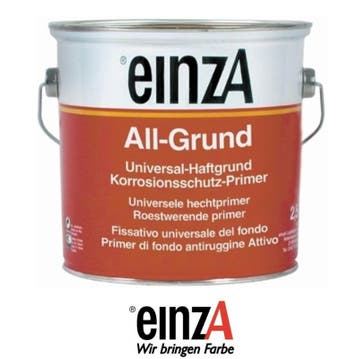 einzA - All Grund - 0,75 liter - WIT (Terpetinebasis), Wit, Nieuw, Ophalen of Verzenden, Verf