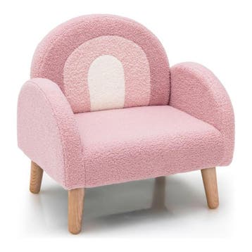 Trendmix Kinderfauteuil Teddy Roze – Regenboogdesign –, Kinderen en Baby's, Ophalen of Verzenden, Nieuw