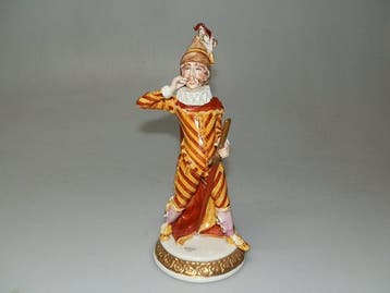 Capodimonte - Beeld, Maschera Veneziana Capitan spavento -