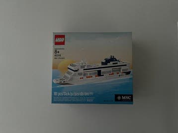 Lego Set - 40318 - Promotional - MSC Cruise Ship, Nieuw