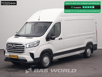 Maxus Deliver9 Hoog Dak L3H3 LED Airco Cruise Parkeersensore, Overige merken, Stof, Gebruikt, Euro 6