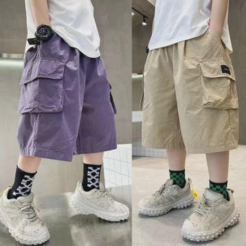 Zomerse Jongens Shorts met Grote Zakken - Katoen, Half Lang, Verzenden, Nieuw