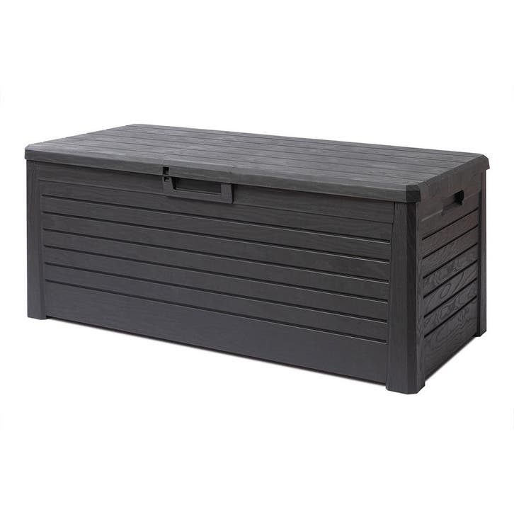 Toomax Florida opbergbox 550 liter - donker grijs, Tuin en Terras, Tuinmeubel-accessoires, Verzenden