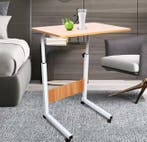 Mobiel Verstelbaar Laptopbureau met Wielen – Multifunctionee, Verzenden, Nieuw