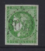 Frankrijk 1870 - 5 cent groen-geel Uitgifte de Bordeau, Gestempeld