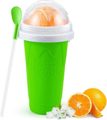 Slushy Maker Slush Puppy IJscrusher Beker Machine Cup Groen, Verzenden, Nieuw