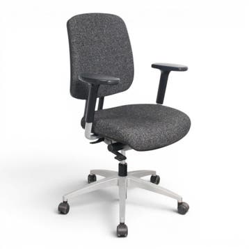 Viasit Kick bureaustoel, grijs-alu, Huis en Inrichting, Bureaustoelen, Ophalen of Verzenden, Ergonomisch, Gebruikt