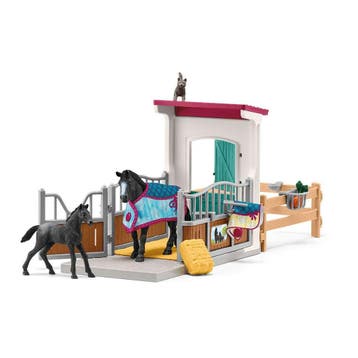schleich HORSE CLUB Paardenbox met merrie en veulen, Kinderen en Baby's, Speelgoed | Overig, Verzenden, Nieuw