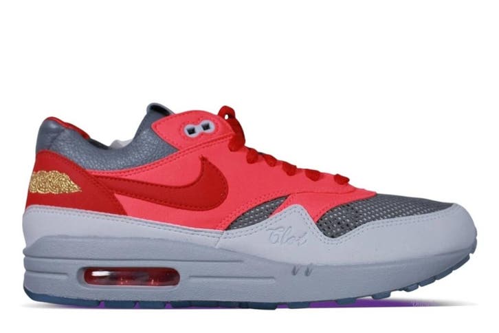 Nike Air Max 1 CLOT Kiss of Death Solar Red (Special box) •, Kleding | Heren, Schoenen, Sneakers of Gympen, Ophalen of Verzenden