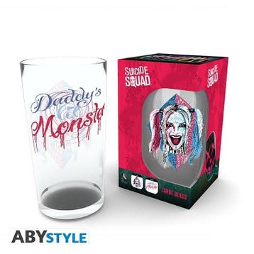 DC Comics Harley Quinn XXL Glas, Ophalen of Verzenden, Nieuw