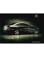 2009 MERCEDES BENZ E-KLASSE COUPÉ BROCHURE NEDERLANDS, Nieuw, Author