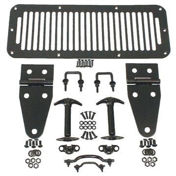 Rugged Ridge 78-95 Jeep CJ / Jeep Wrangler Black Hood Kit, Ophalen of Verzenden, Nieuw