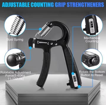 Hand Grip Trainer Set 5-delig – Krachttrainer Hand & Onderar, Verzenden, Nieuw