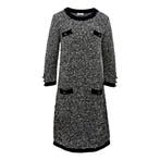 Princess goes Hollywood • wollen tweed jurk • 36, Kleding | Dames, Jurken, Princess goes Hollywood, Verzenden, Zwart, Nieuw
