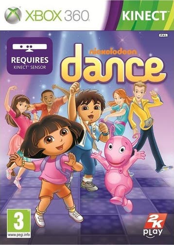 Xbox 360 Nickelodeon Dance, Verzenden, Zo goed als nieuw