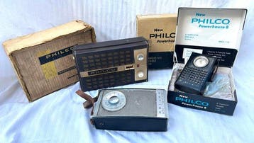 Philco - T81 - Table 10 - T90 Draagbare radio, Audio, Tv en Foto, Radio's, Nieuw