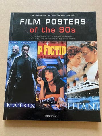 Film Affiches van Iconische Films uit de 90er Jaren, Verzenden, Nieuw, Film