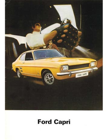 1971 FORD CAPRI BROCHURE NEDERLANDS, Nieuw, Ford, Author