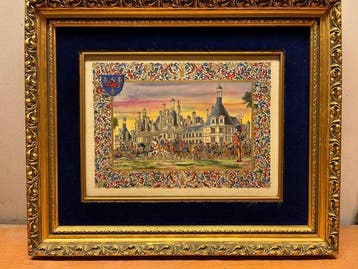 Wanddecoratie (2) - Décors de Paris - Frankrijk - Parijse, Antiek en Kunst, Curiosa en Brocante