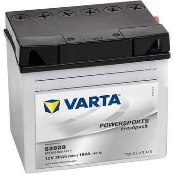 Varta Powersports Freshpack 53030 accu | 530 030 030 | 12V, Ophalen of Verzenden, Nieuw