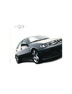 2002 SAAB 9-3 BROCHURE ZWEEDS, Boeken, Nieuw, Author