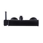 Regendoucheset Zwart Messing | 25cm | Scherpe Prijs | Nu!, Ophalen of Verzenden, Nieuw, Rvs, Douche