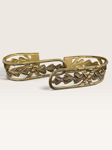 Decoratief ornament (2) - Set van twee Franse Empire /