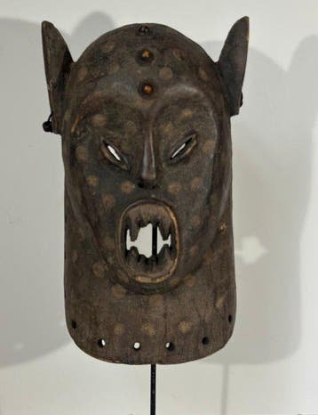 Masker Kumu Anthropomorphe - Kumu - DR Congo, Antiek en Kunst