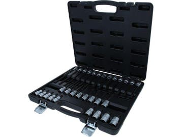 1/2" bit-dopset voor inbusbouten - 30 - delig, Ophalen of Verzenden