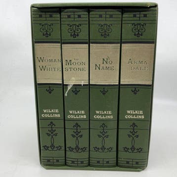 Wilkie Collins - Four Mysteries: No Name, The Moonstone,, Antiek en Kunst