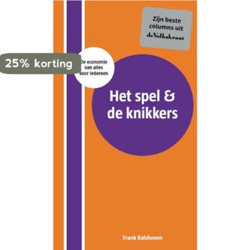 Het spel & de knikkers - Frank Kalshoven 9789082329377, Verzenden, Zo goed als nieuw, Frank Kalshoven
