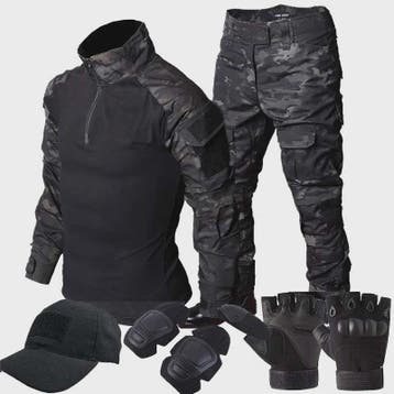 Tactisch Camouflage Uniform Set: Combat Shirt & Broek voor O, Verzenden