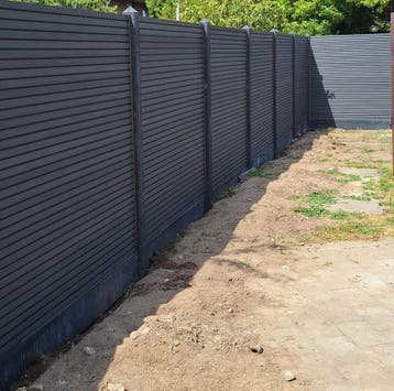 vanaf €140 composiet rhombus schutting Onderhoudsvrij, Tuin en Terras, Nieuw, Kunststof