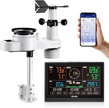 Weerstation Wi-Fi 5-in-1 | Retourdeal 34% Korting, Ophalen of Verzenden, Zo goed als nieuw, Weerstation
