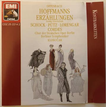 cd - Offenbach - Schock*, PÃ¼tz*, Lorengar*, Cordes*, Cho., Verzenden, Zo goed als nieuw