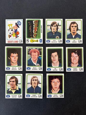 1974 Panini World Cup Munchen 74 Scotland - 11 Sticker -, Nieuw