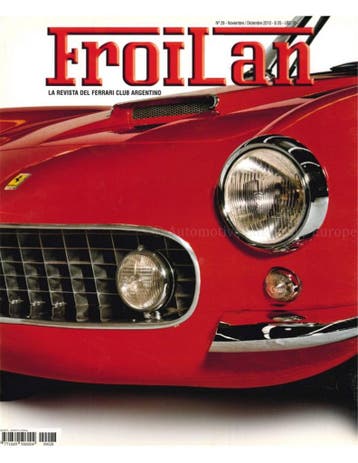 2010 FERRARI FROILAN MAGAZINE ARGENTINIE 28, Nieuw, Ferrari, Author