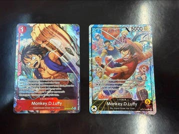 One Piece - 2 Card - Monkey D. Luffy, Nieuw