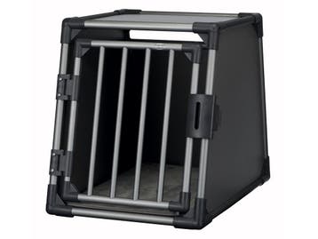 Trixie Aluminium Vervoersbox M - Reisbench Hond -, Dieren en Toebehoren, Verzenden, Zo goed als nieuw