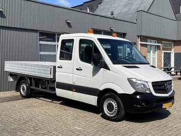 Zakelijke Lease |  Mercedes-Benz Sprinter 314 2.2 CDI 432 DC, Automaat, Gebruikt, Euro 6, Leder en Stof