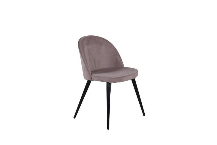 Eetkamerstoel - Meike - Roze - Rib - Jörn, Huis en Inrichting, Stoelen, Verzenden