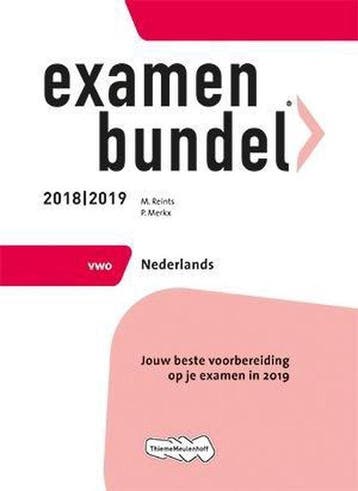 Examenbundel vwo Nederlands 2018/2019 - Reints, Verzenden, Gelezen