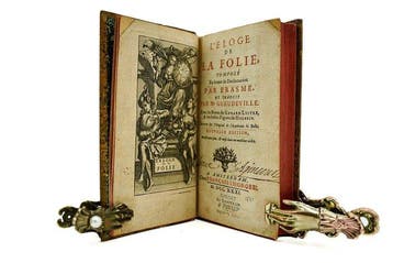 Erasme & M. Gueudeville - LEloge de la Folie - 1731, Antiek en Kunst
