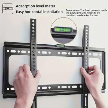 Universele TV Muurbeugel 26-63 inch - Verstelbaar & Laag Pro, Computers en Software, Verzenden, Nieuw